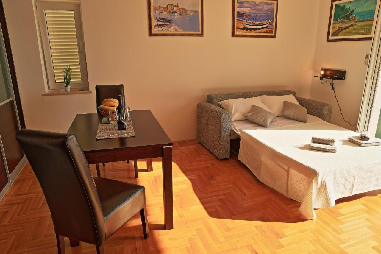 Studio Apartman Luka 센 외부 사진